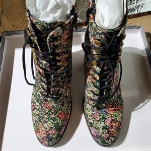 jeffrey campbell tapestry lace up boot